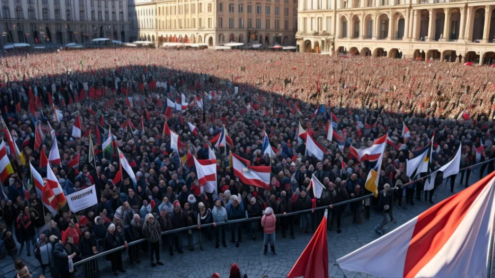 Тисячі іспанців протестували в Мадриді, вимагаючи відставки Санчеса та дострокових виборів