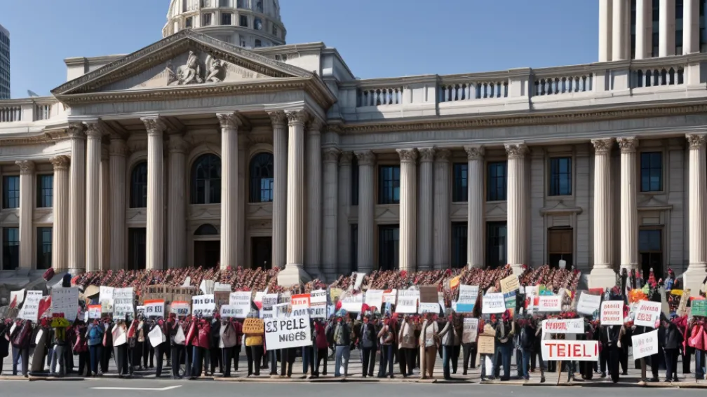У Буенос-Айресі тисячі людей вийшли на протест проти політики економії Мілея
