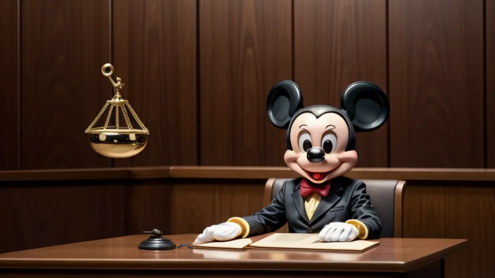Кому належить Міккі Маус? Disney проти ІІ у битві за авторські права