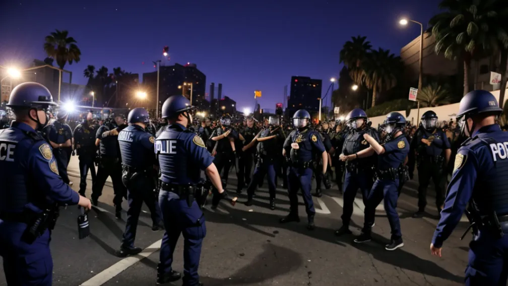 Протести в Лос-Анджелесі: Фоторепортаж з акцій проти рейдів ICE
