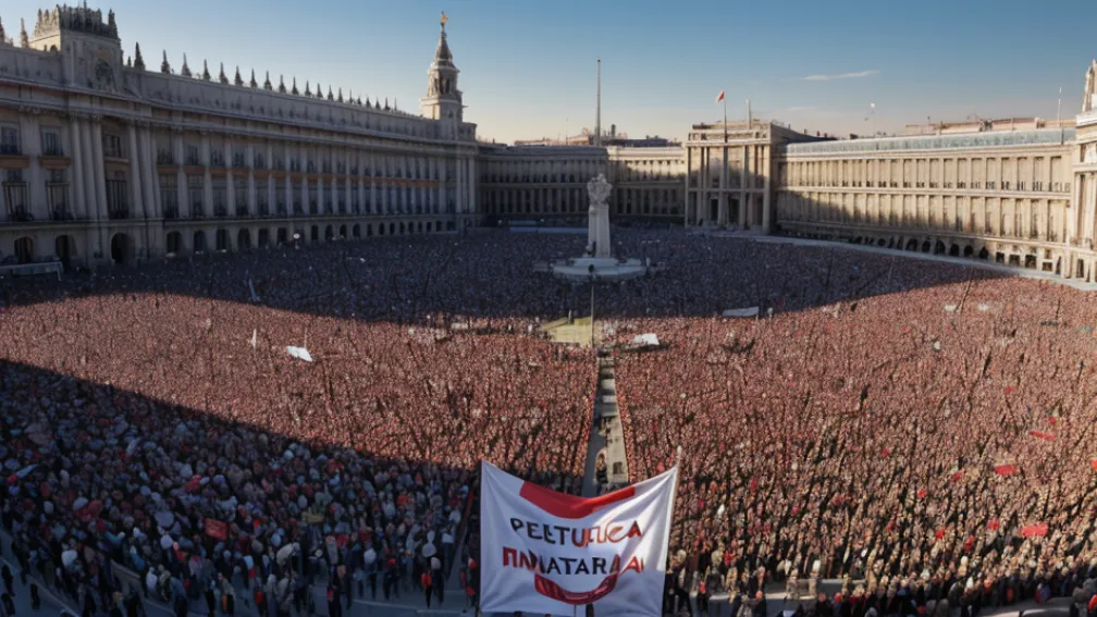 Мадрид виходить на протест: Народна партія Іспанії збирає мітинг проти Санчеса під гаслом «Мафія чи демократія»