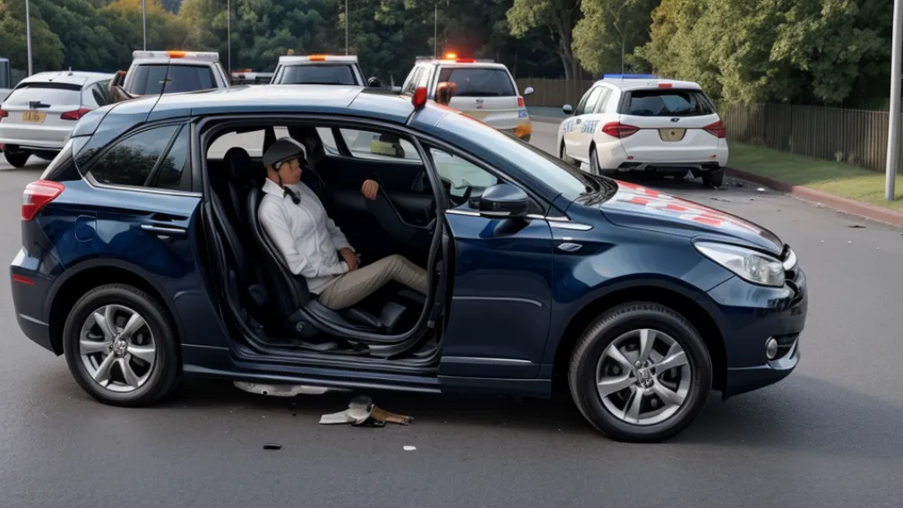 Затримано водія після наїзду на велосипедиста, який їхав Шляхом Святого Якова, та спроби втечі в Ерандіо