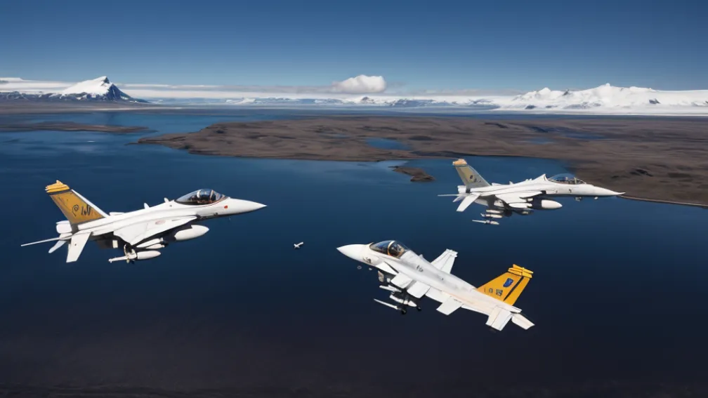 Іспанія вперше розгорнула винищувачі F-18 в Ісландії для захисту повітряного простору НАТО