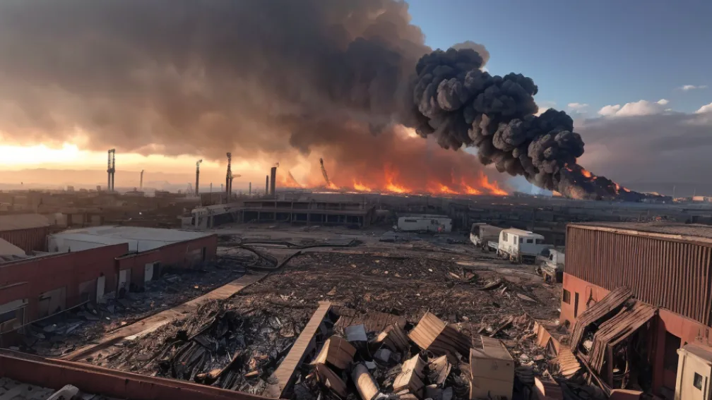 Пожежа в Іспанії: 60 тисяч людей отримали екстрене попередження