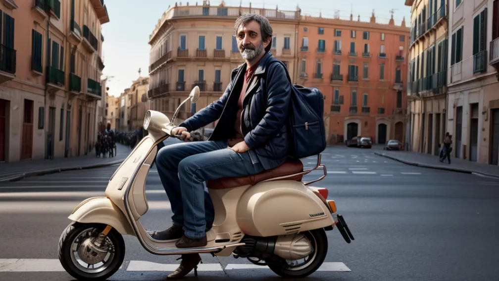 Документалка «Каро Нанні»: Мадрид – Рим на Vespa слідами Нанні Моретті
