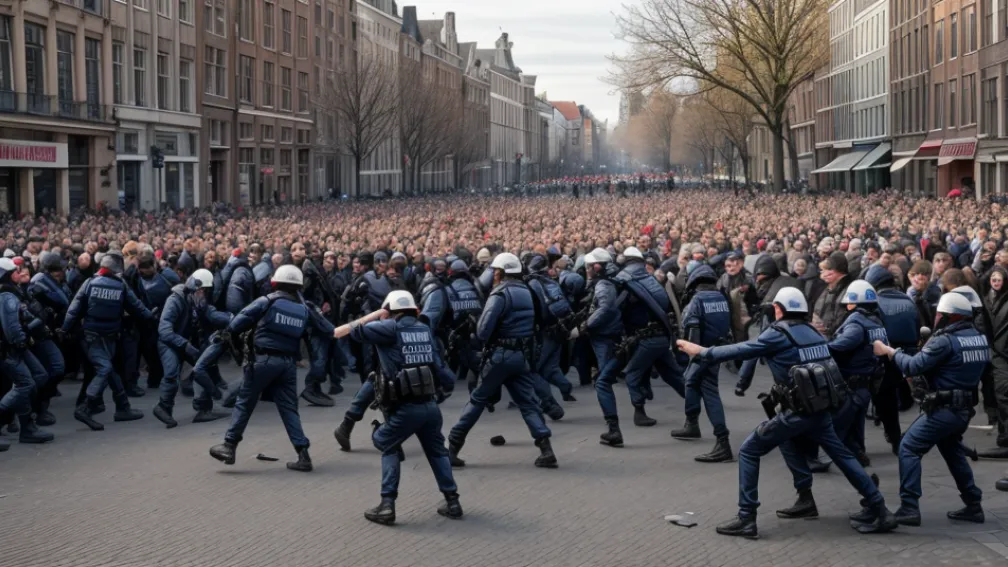 Протести проти імміграції в Гаазі переросли у сутички з поліцією