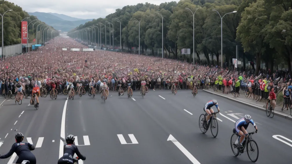 Протестувальники зірвали фініш La Vuelta: відео з місця події