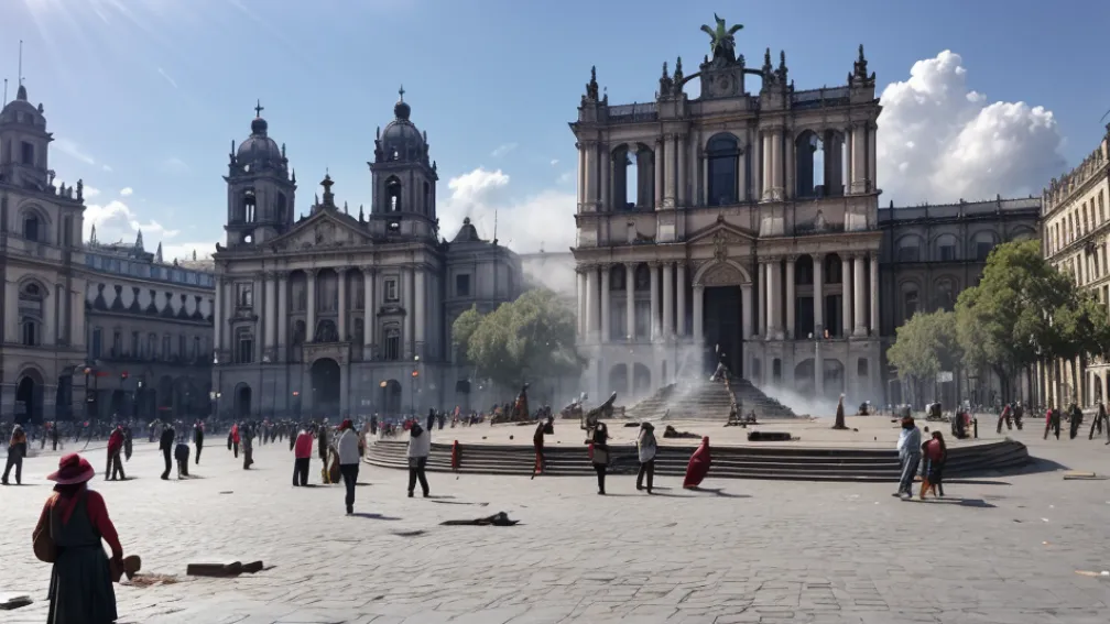 Річниця різанини в Тлателолько: Марш у Мехіко завершився сутичками, погромами та застосуванням сльозогінного газу