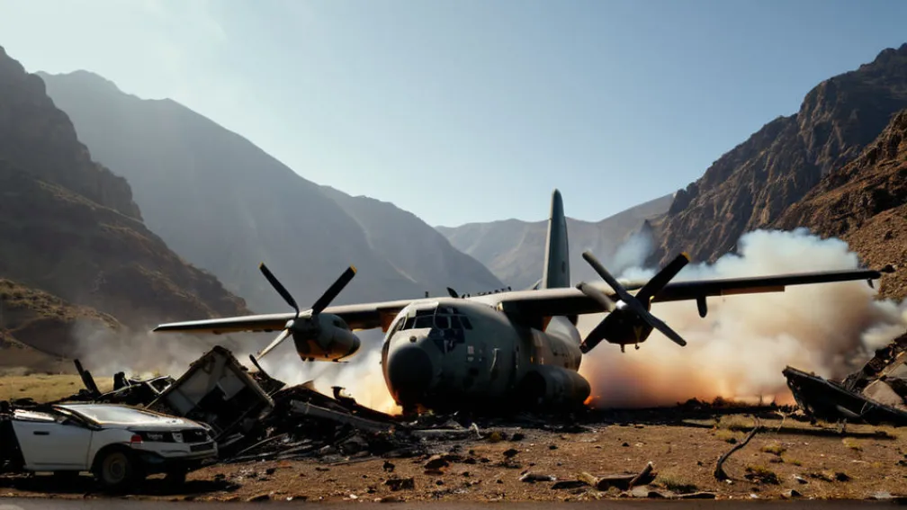 Авіакатастрофа турецького військового літака в Грузії: 20 загиблих