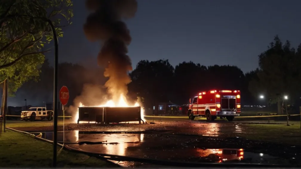 Трагедія в Алкала-де-Енарес: Жінка загинула, чоловік отримав важкі опіки під час пожежі в парку