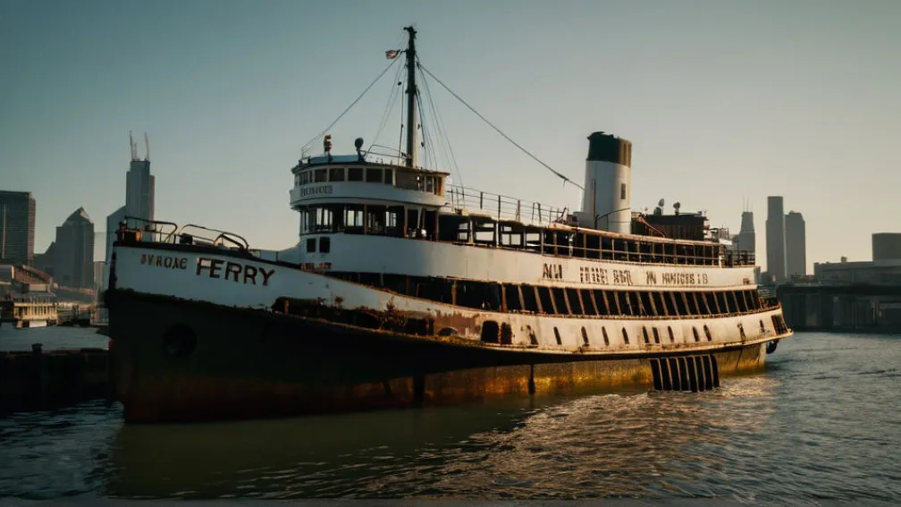 Бізнес-провал Піта Девідсона та Коліна Джоста: пором-мрія простояв роками