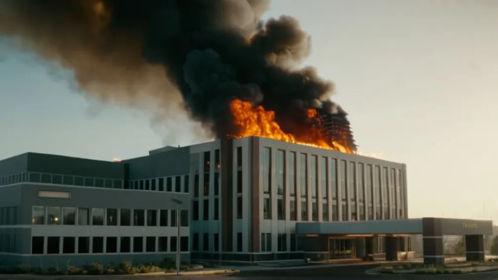 Пожежа у лікарні Картахени: Евакуйовано пацієнтів та персонал