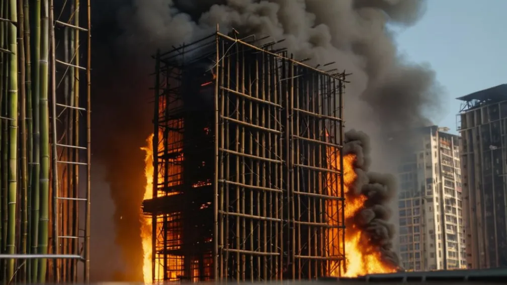 Велика пожежа в Гонконзі: щонайменше четверо загиблих, десятки людей у пастці