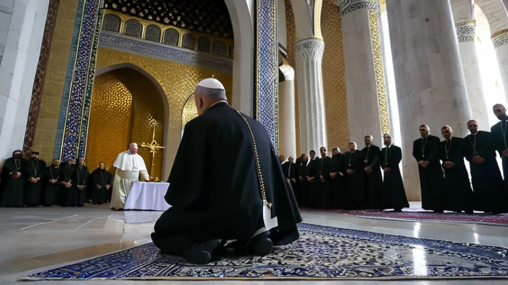 Папа Лев XIV відвідав Блакитну мечеть, але не молився