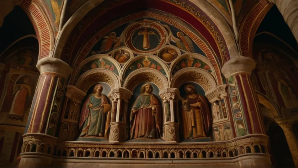 Романське Мистецтво Було Кольоровим: Розвінчання Міфу про "Біле Покриття" Середньовічних Церков