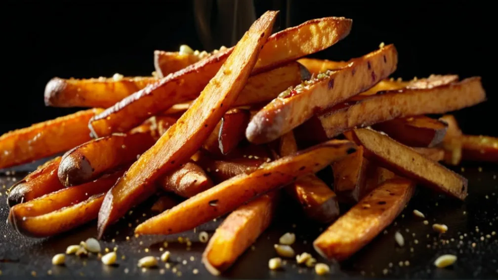 Рецепт Хрустких Паличок із Солодкої Картоплі: Секрет Ідеальної Текстури