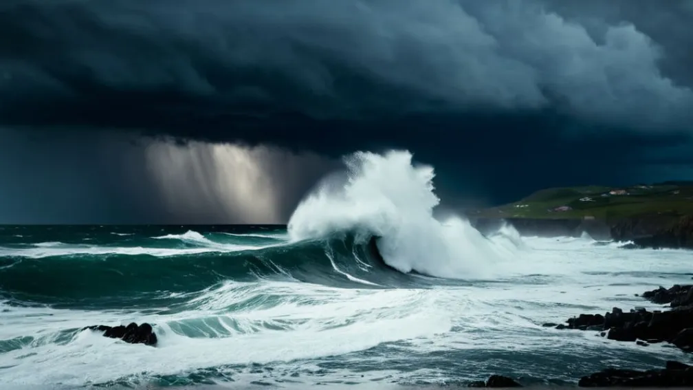 На північ Іспанії насувається потужний шторм: оголошено «помаранчевий» рівень небезпеки