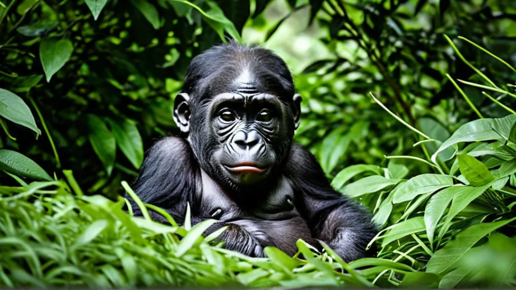 У зоопарку Фуенхіроли на очах у відвідувачів народилося дитинча горили