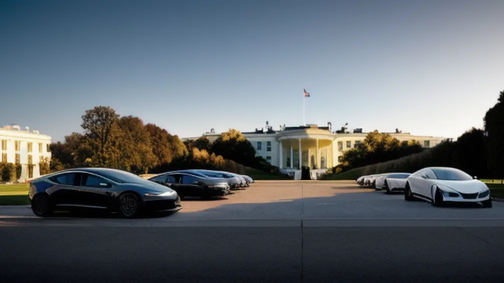Трамп перетворив Білий дім на автосалон Tesla, щоб підтримати Маска