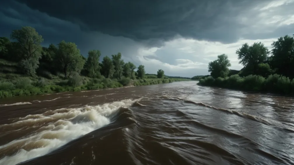 Повінь в Авілі та Касересі: Річка Тормес вийшла з берегів через шторм "Клавдія"