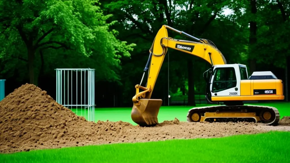 Будівельний майданчик у парку: новий ландшафт чи втрачена зелень?