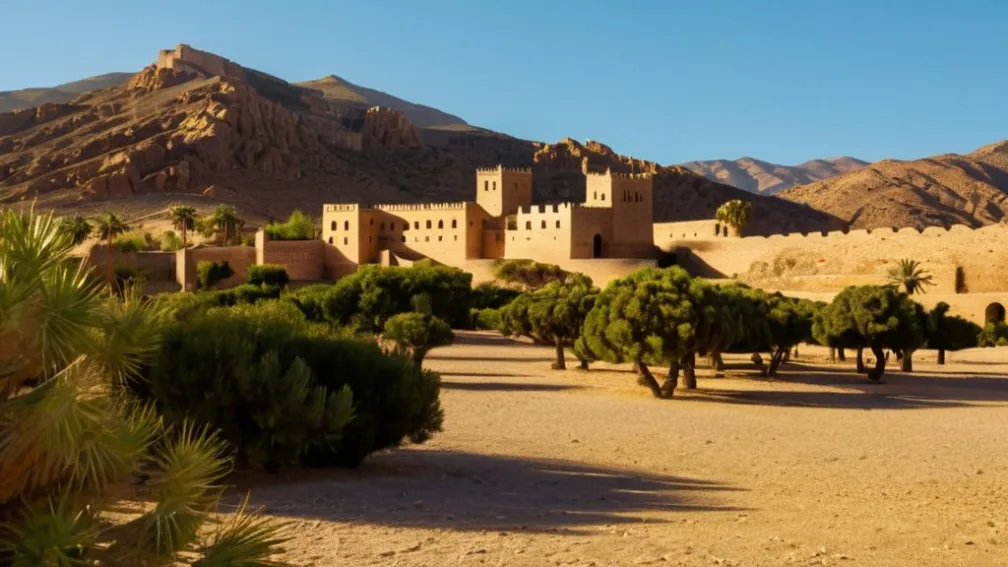 Медитаранський сад на підставі Алкацаби в Алмерії