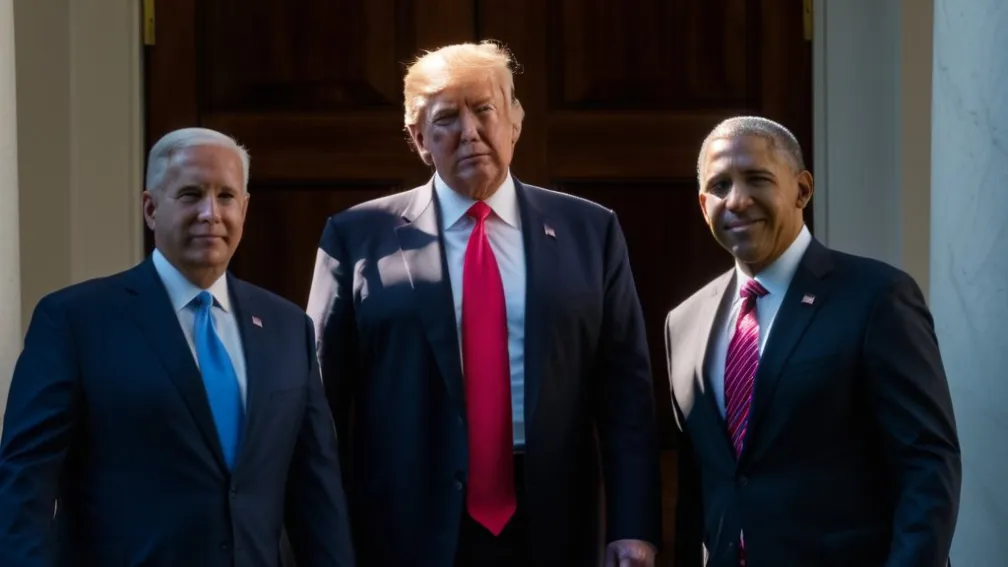 Дональд Трамп відвідував Вашингтон для демонстрації прогресу економіки