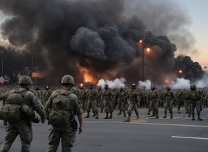 Військові проти демонстрантів: Ескалація напруги в Лос-Анджелесі через рейди проти іммігрантів