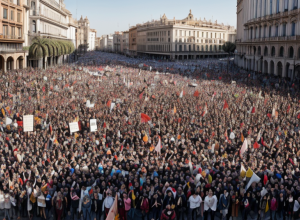 Валенсія: Тисячі людей вийшли на протест проти очільника регіону Масона через повінь