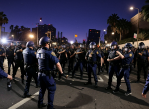 Протести в Лос-Анджелесі: Фоторепортаж з акцій проти рейдів ICE