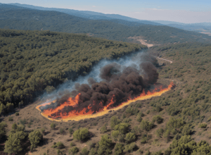 Лісові пожежі в Іспанії: вогонь в Авілі не вщухає, ситуація в Естремадурі покращується