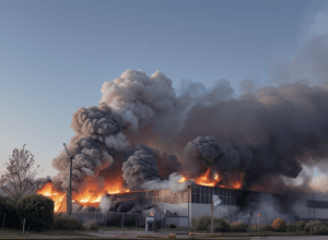 Пожежа на фармацевтичному заводі в Гвадалахарі: евакуйовано понад 600 працівників