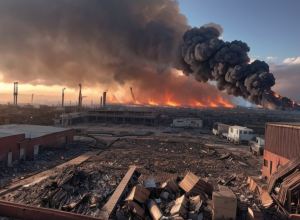 Пожежа в Іспанії: 60 тисяч людей отримали екстрене попередження