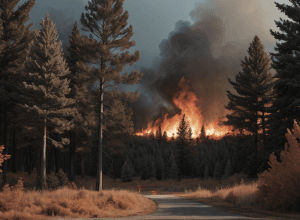 П'ять пожеж у Леоні загрожують історичним пам'яткам та змушують евакуювати населення