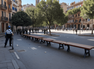 Барселона вживає заходів проти деградації в районі Сант-Антоні: прибирають лавки Колау та посилюють поліцію