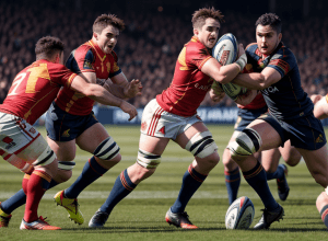 «Левиці» з Іспанії показали характер: Нова Зеландія здобула впевнену перемогу у матчі з регбі