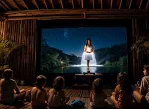 Кіно без світла: як в перуанській Амазонії демонструють фільми на сонячній енергії