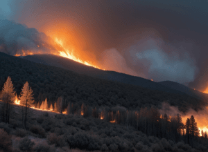 Лісові пожежі в Іспанії: погодні умови ускладнюють гасіння вогню