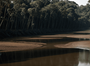 Річка, що перетворюється на пустелю: посуха в Амазонії знищує життя