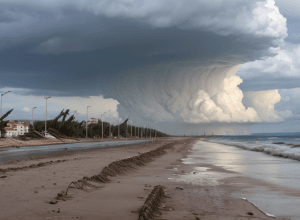 Шторм «Ерін» вирує в Іспанії: скасовані рейси, зруйновані врожаї та закриті пляжі