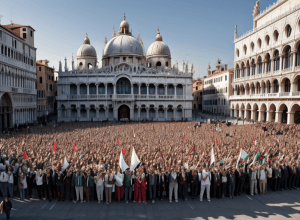 Тисячі людей протестують у Венеції на підтримку Гази під час кінофестивалю