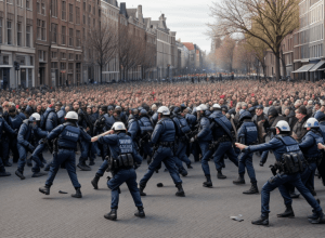 Протести проти імміграції в Гаазі переросли у сутички з поліцією
