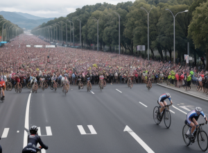 Протестувальники зірвали фініш La Vuelta: відео з місця події