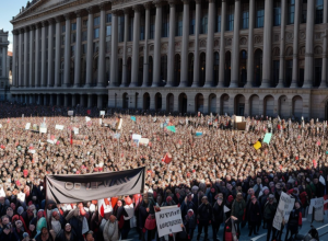 Протести в Мадриді: організатори зізнаються про мету зірвати велогонку через Палестину