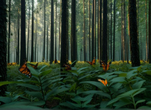 Повернення мільйонів метеликів-монархів до Мексики: сезон, святилища та захист виду