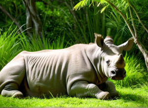 У BIOPARC Valencia народився білий носоріг: важлива подія для збереження виду