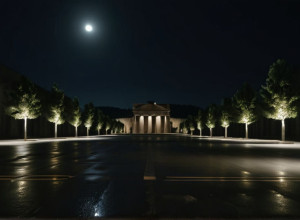 Олень спричинив метушню в історичному центрі Замори, Іспанія, завершивши "екскурсію" на парковці