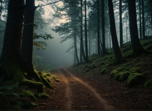 Загадковий ліс: занурення в атмосферу таємниць і кінематографічного освітлення