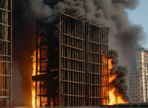 Велика пожежа в Гонконзі: щонайменше четверо загиблих, десятки людей у пастці