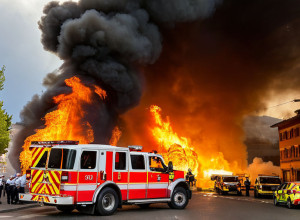 Пожежа в торговому центрі Памплони: Евакуйовано чотири будівлі, рятувальники борються з осередками займання